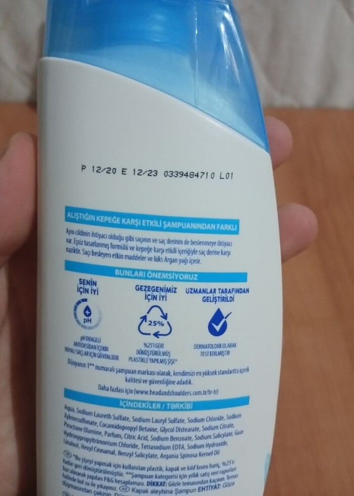 HEAD SHOLDERS ŞAMPUAN SETİ - AÇIKLAMAYI OKUYUNUZ  - Görsel 5