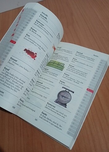 A'DAN Z'YE RESİMLİ TÜRKÇE SÖZLÜK - SIFIR SON 2 ÜRÜN - Görsel 3