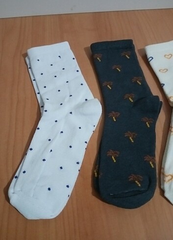 Diğer 4 ADET BAMBU LİFLİ KADIN ÇORAP 36 40N