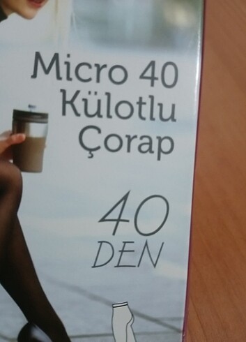 DOREMİ 40 DEN KÜLOTLU ÇORAP + - Görsel 3