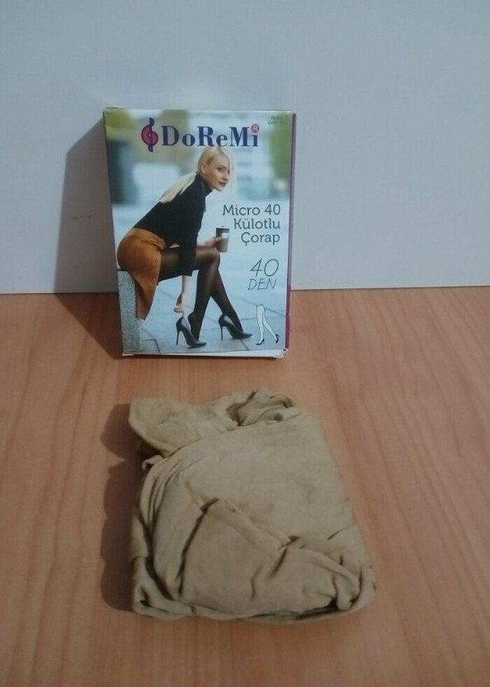 DOREMİ 40 DEN KÜLOTLU ÇORAP + - Görsel 2