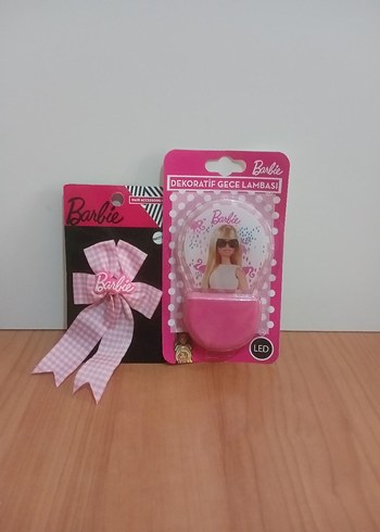 BARBİE LED GECE LAMBASI + BARBİE FİYONK TOKA - SON PAKET