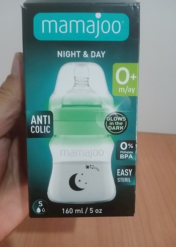MAMAJOO 160ml GECE/GÜNDÜZ BİBERON - SON ÜRÜN - Görsel 3