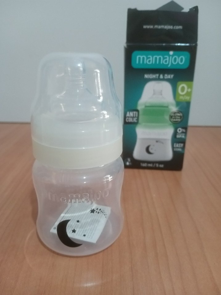 MAMAJOO 160ml GECE/GÜNDÜZ BİBERON - SON ÜRÜN - Görsel 5