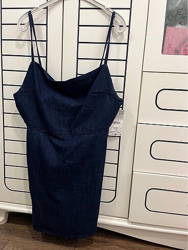 Zara denim elbise