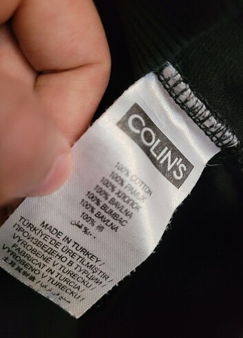 s Beden siyah Renk Colin's erkek sweat