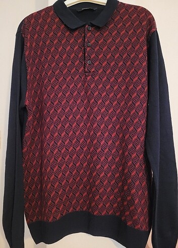 Hatemoğlu polo yaka kazak