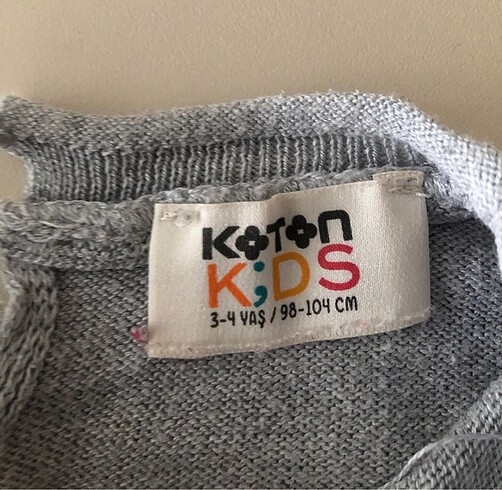 4 Yaş Beden Koton kids Sweatshirt (3-4 yaş)