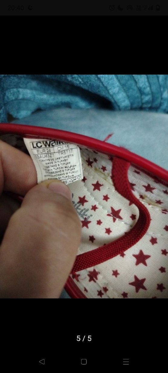 Kız Çocuk Kırmızı Fiyonk Detaylı Babet - Görsel 5