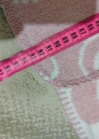 Baskılı Pembe Çocuk Battaniyesi - Görsel 5