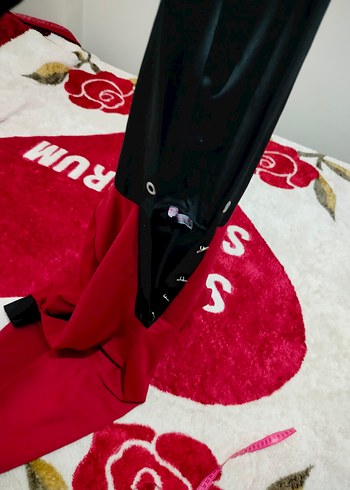 Uzun Kollu Kırmızı Rahat Tunik - Görsel 13