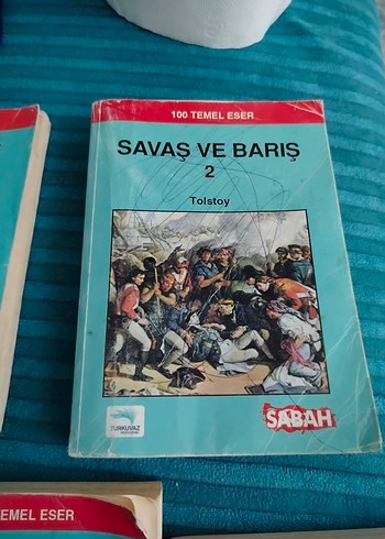 Sabah Yayınları 100 temel eser savaş ve barış hepsinin fiyatıdır - Görsel 2