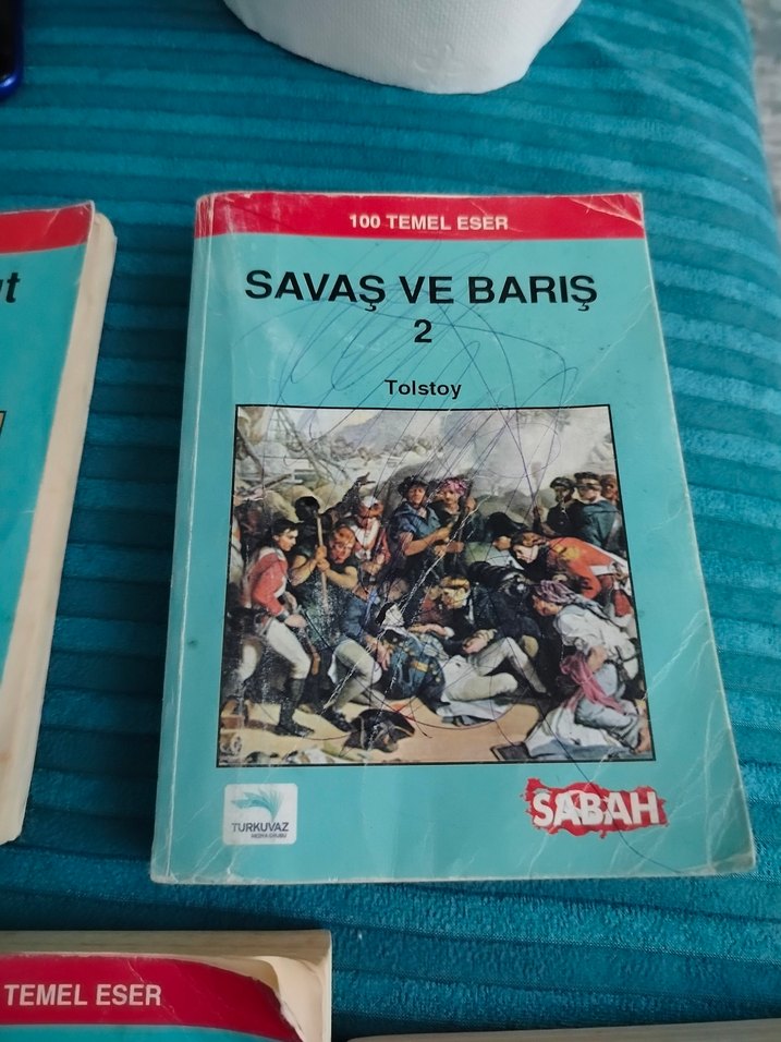 Sabah Yayınları 100 temel eser savaş ve barış hepsinin fiyatıdır - Görsel 2