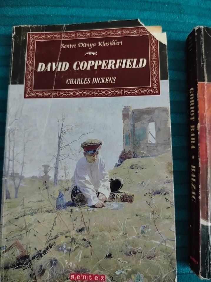 sentez dünya klasikleri Goriot Baba,David Copperfield,Yüzbaşının - Görsel 3
