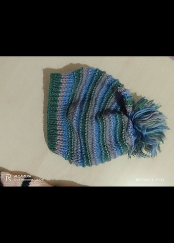 el örmesi şapka hırka - Görsel 7