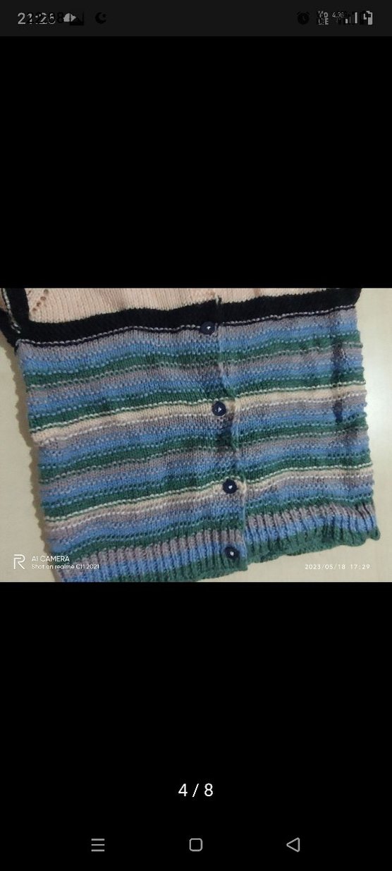 el örmesi şapka hırka - Görsel 3