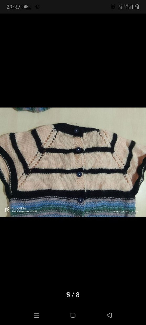 el örmesi şapka hırka - Görsel 2