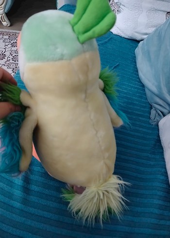 konuşan Oyuncak papağan söylediklerinizi tekrar ediyor büyük boy - Görsel 3