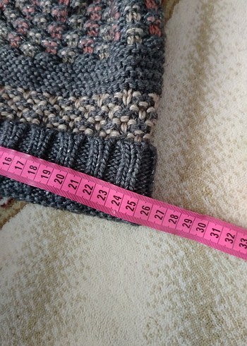 Kadın Gri Bere  kızım için aldım büyük geldi yetişkin için - Görsel 10