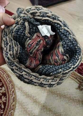 Kadın Gri Bere  kızım için aldım büyük geldi yetişkin için - Görsel 2