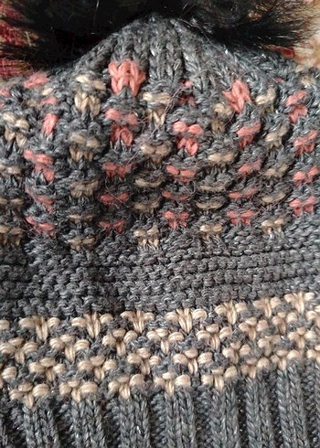 Kadın Gri Bere  kızım için aldım büyük geldi yetişkin için - Görsel 6