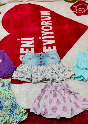 kız çocuk etek - Görsel 2