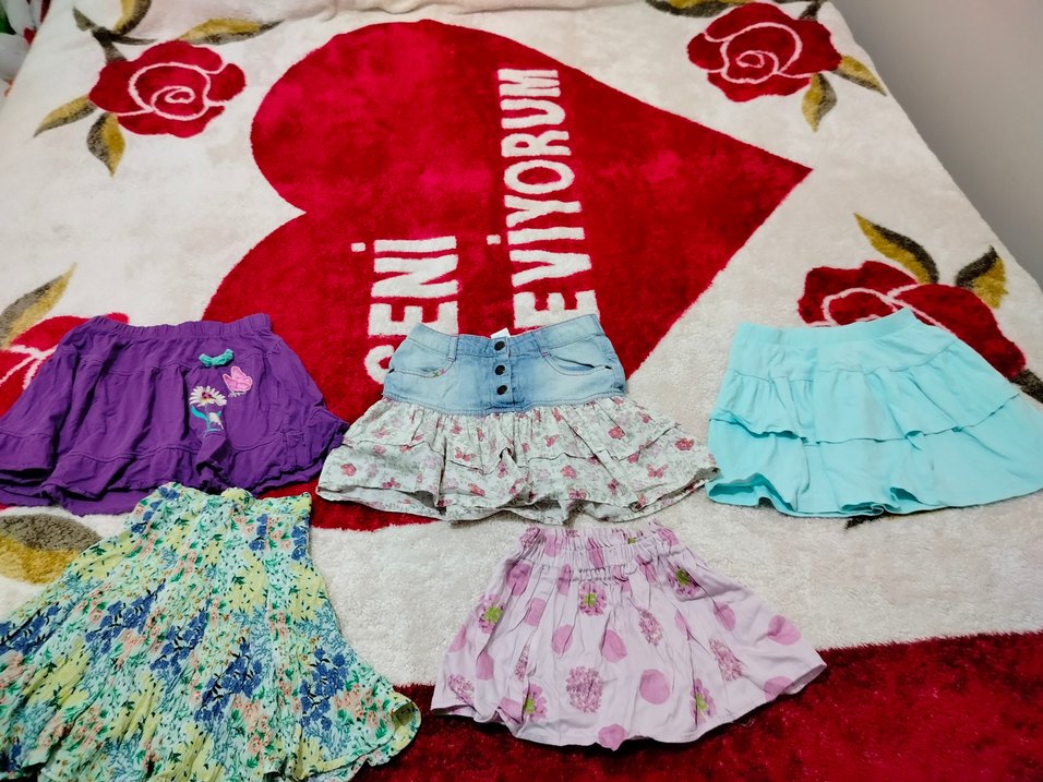 kız çocuk etek - Görsel 2