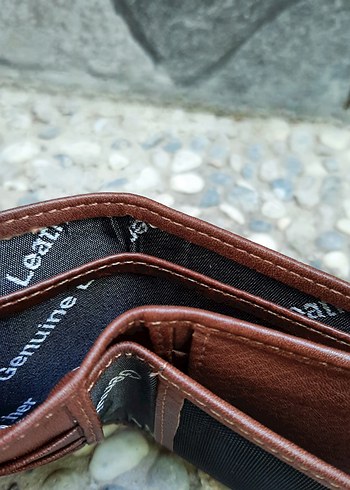 Hakiki Deri Erkek Bozuk Para Gözlü Taba Cüzdan gvn-0130 - Görsel 5