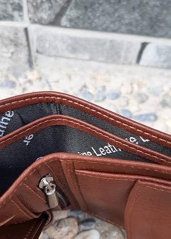 Hakiki Deri Erkek Bozuk Para Gözlü Taba Mini Cüzdan gvn-0131 - Görsel 5