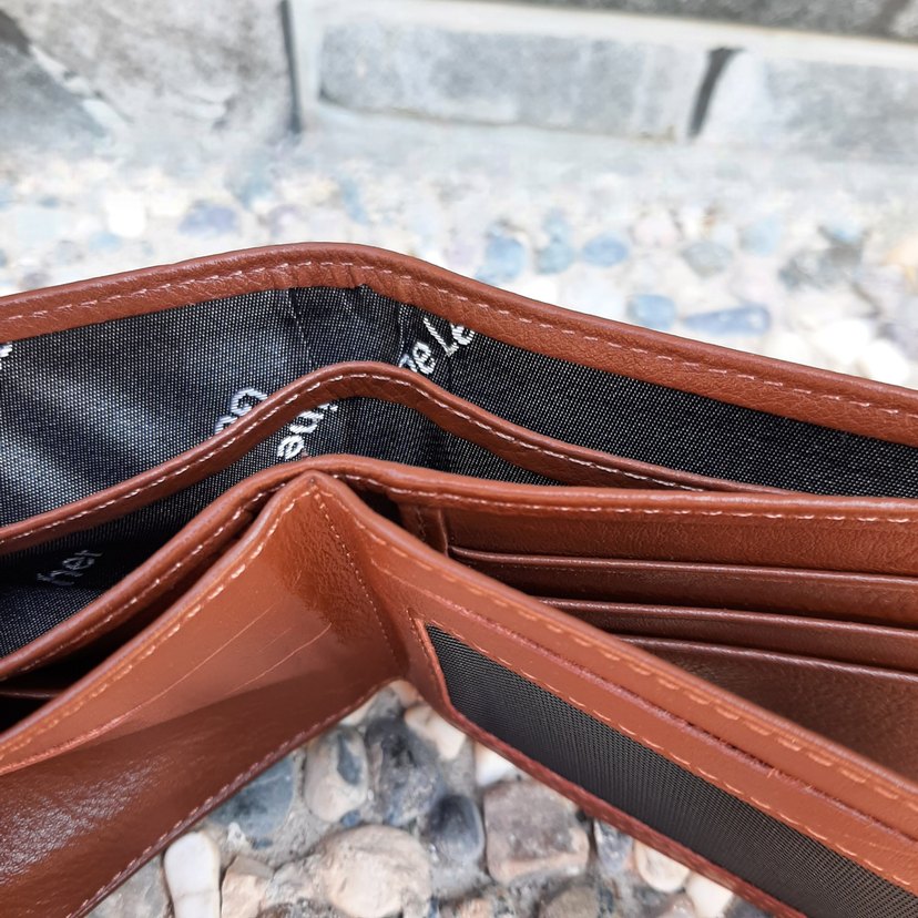 Hakiki Deri Erkek Yatay Taba Cüzdan gvn-0135 - Görsel 4