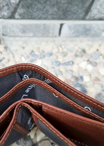 Hakiki Deri Erkek Bozuk Para Gözlü Taba Cüzdan gvn-0133 - Görsel 4