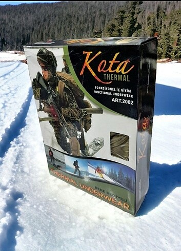 Kota Thermal İçlik Takım S-M / L-XL / Battal 