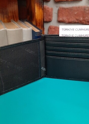 Hakiki Deri Erkek Bozuk Para Gözlü Siyah Cüzdan gvn-0117 - Görsel 3