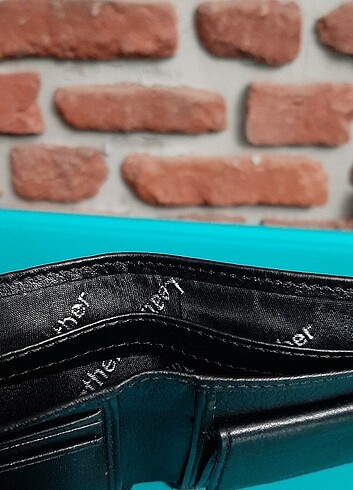 Hakiki Deri Erkek Bozuk Para Gözlü Siyah Cüzdan gvn-0117 - Görsel 5