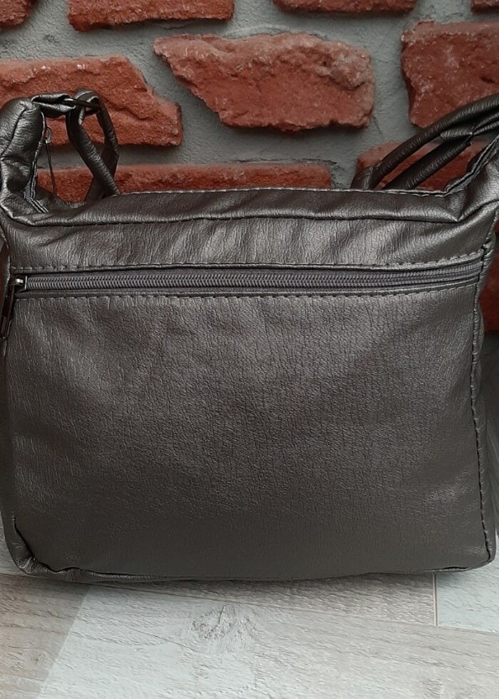 Bayan Çapraz Omuz Çantası Antrasit Gvn-0096 - Görsel 3