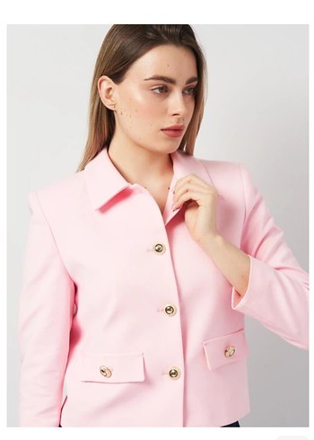 Zara Pembe Ceket