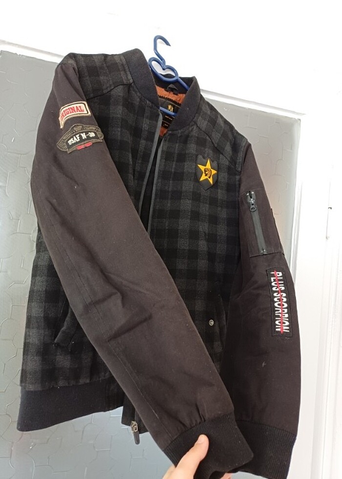 Armalı erkek mont - Görsel 2