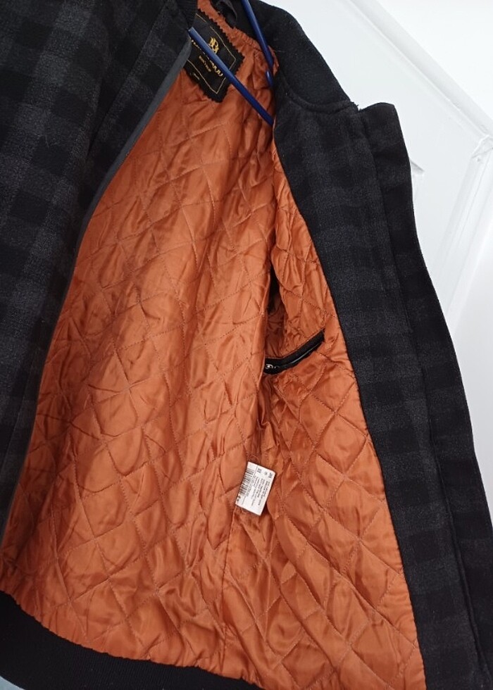 Armalı erkek mont - Görsel 3