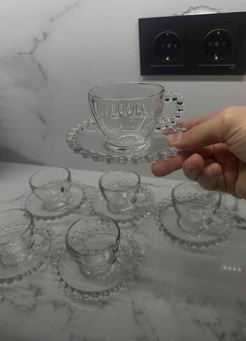 Boncuklu fincan takımı - Görsel 2