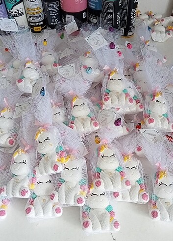  Beden Renk Unicorn kokulu taş magnet