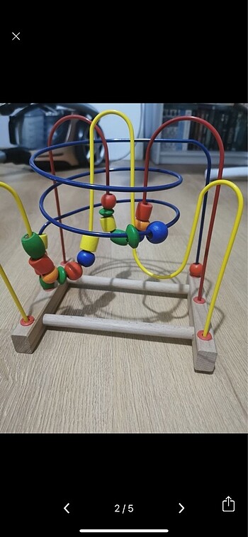 Ikea Ahşap Eğitici Helezon