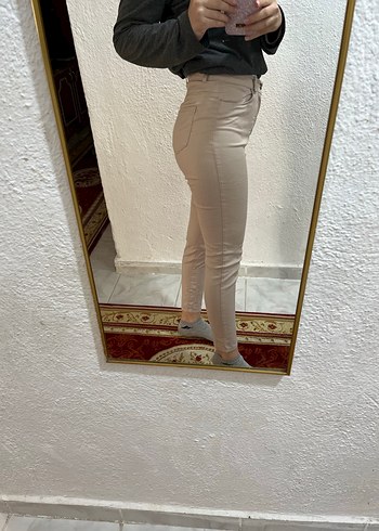 32 Beden Bej Kadın Jean