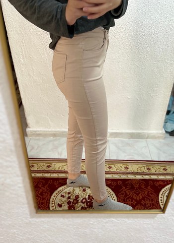 Bej Kadın Jean