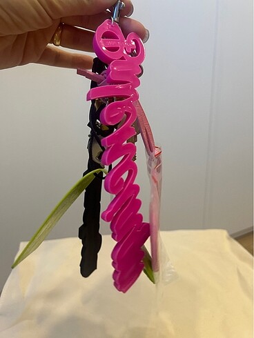  Beden çeşitli Renk Balenciaga çanta charmı