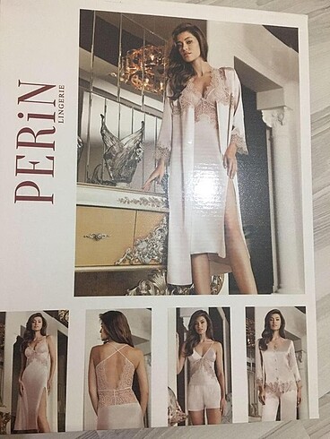 6? lı Perin Saten Gecelik