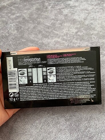 Maybelline maybelline total temptation far