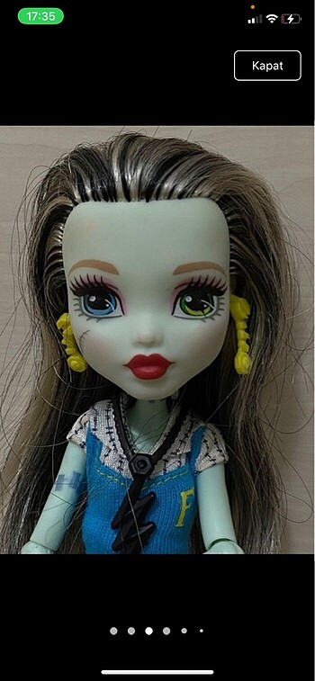 Beden Monster High Frankie Stain