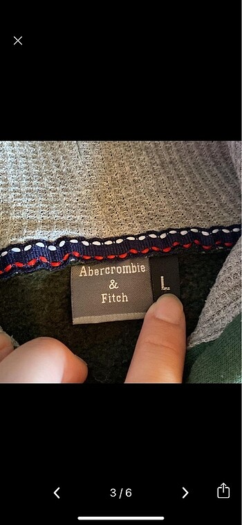 l Beden Abercrombie&Fitch Yesil Sweat