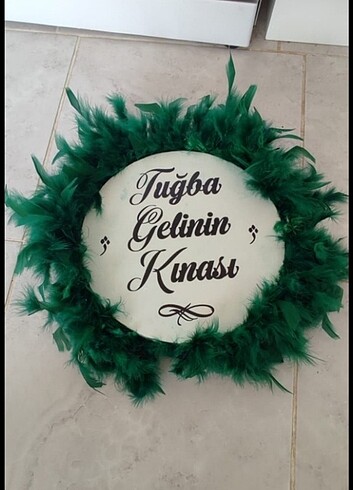 Diğer İsme özel gelin kına tefi