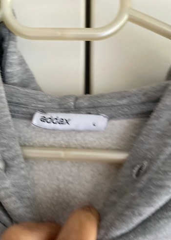 Addax Gri Kapüşonlu Kadın Sweatshirt